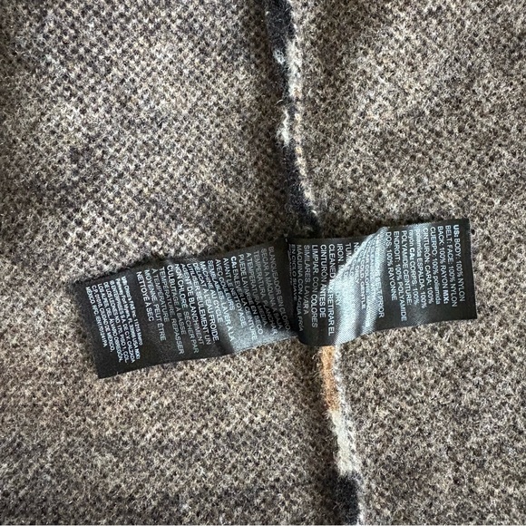 White House Black Market Houndstooth Cardigan in Black, White, and Brown - Picture 8 of 9